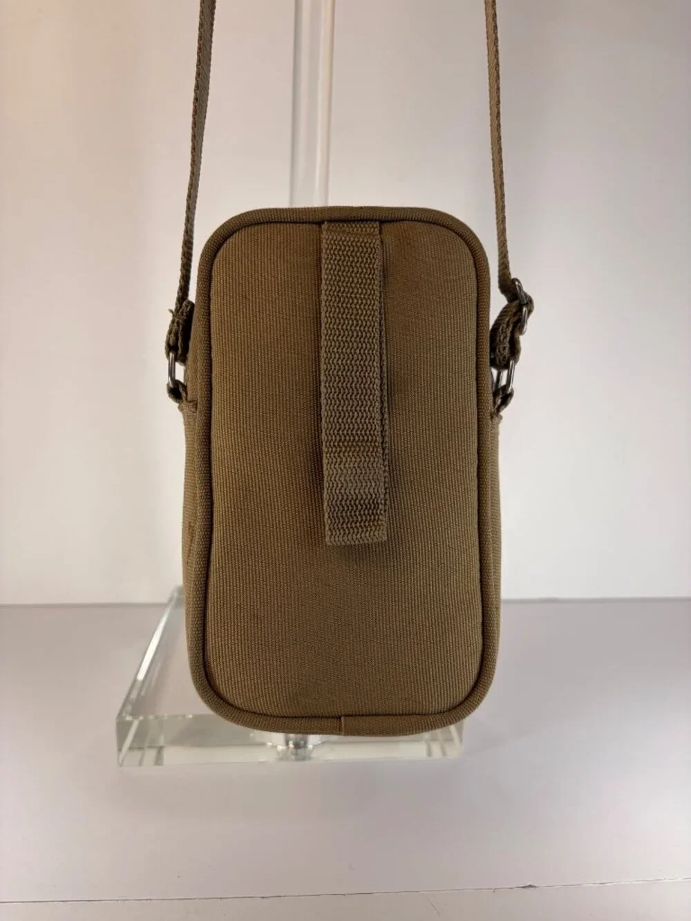 Vintage MacGregor Camera Bag Padded Adjustable Strap Khaki Two Compartment